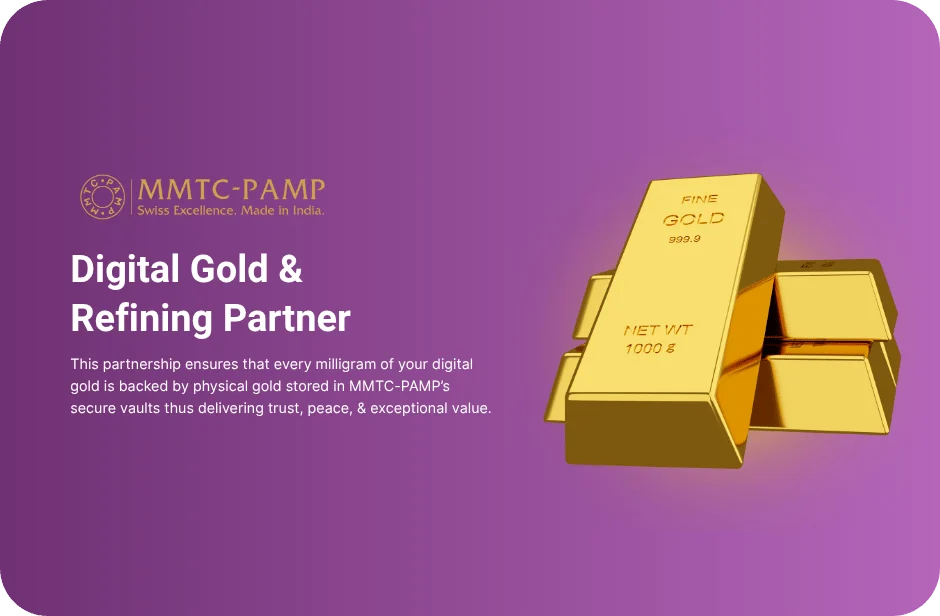 MMTC myGolds digital gold partner